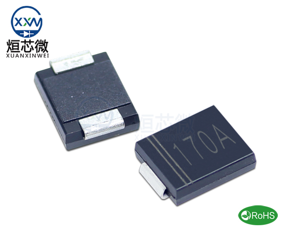 1.5SMC170A參數,TVS二極管1.5SMC170A瞬態抑制二極管